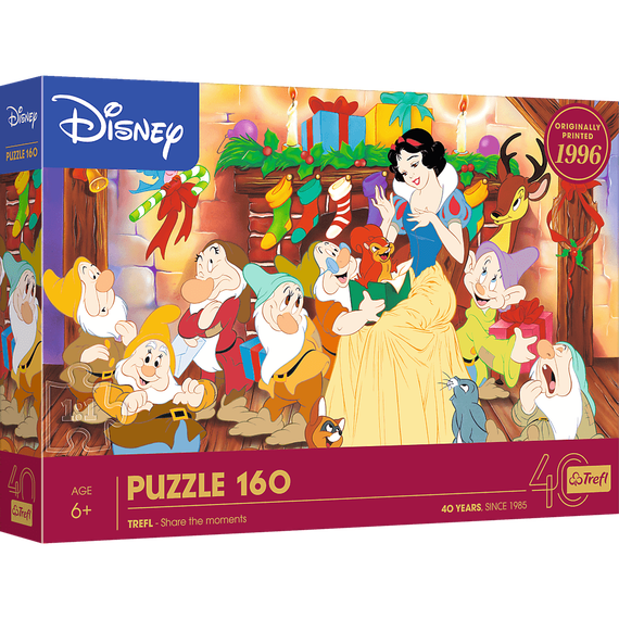 Puzzles - "160 XMAS - 40th anniversary Trefl - Fairytale Christmas / Disney