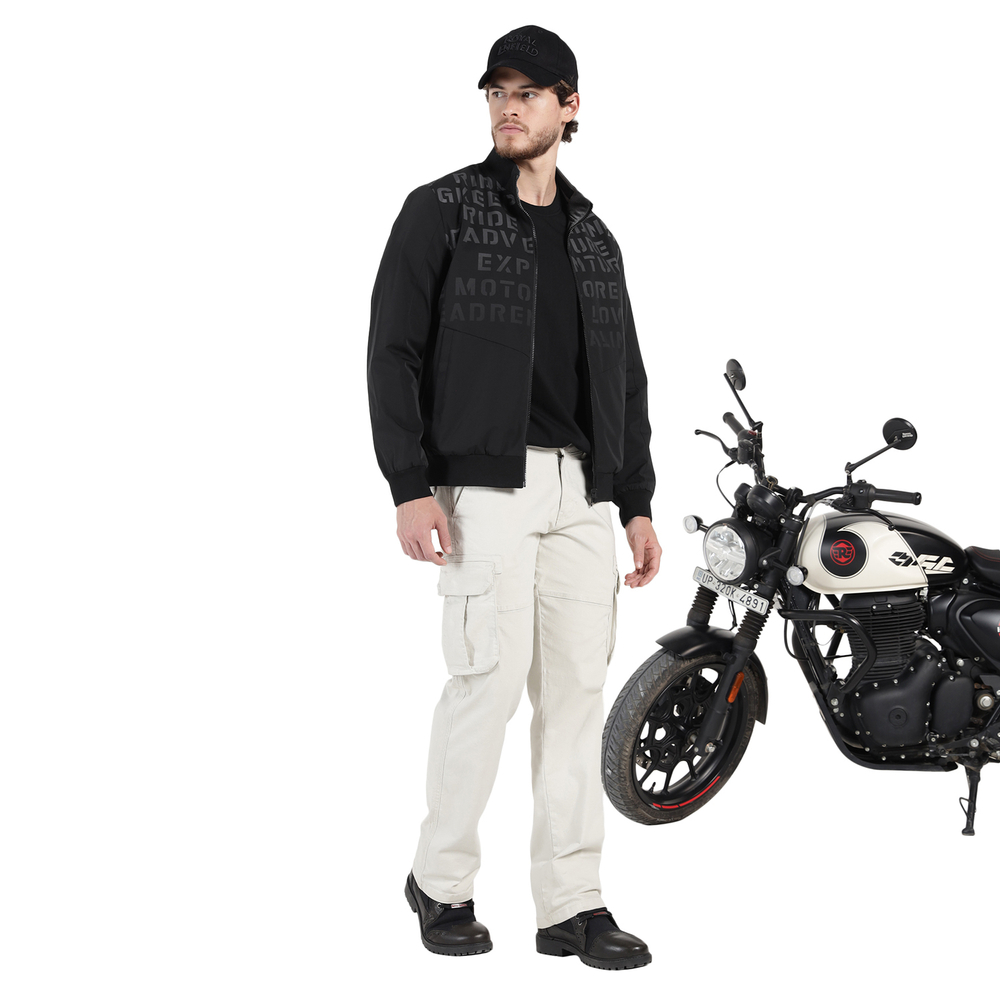 Куртка-бомбер двусторонняя Royal Enfield Ousten REVERSIBLE JACKET