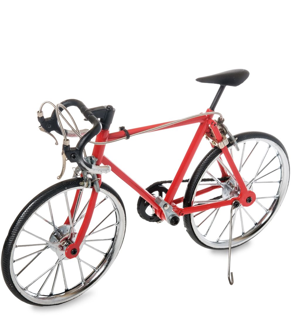 VL-19/1 Фигурка-модель 1:10 Велосипед гоночный «Roadbike» красный
