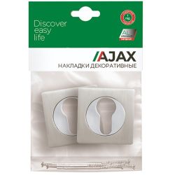 Накладка под цилиндр AJAX ET JK GR-23 графит /43403/