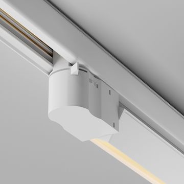 Трековый трёхфазный светильник LED 10W 4000К TR196-3-10W4K-W белый Basis Trinity Maytoni