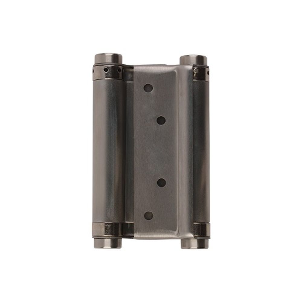 Петля пружинная двусторонняя (барная) FUARO DSH5 (125х86х1,5) INOX 201 SN мат. никель /65295/ (1шт)