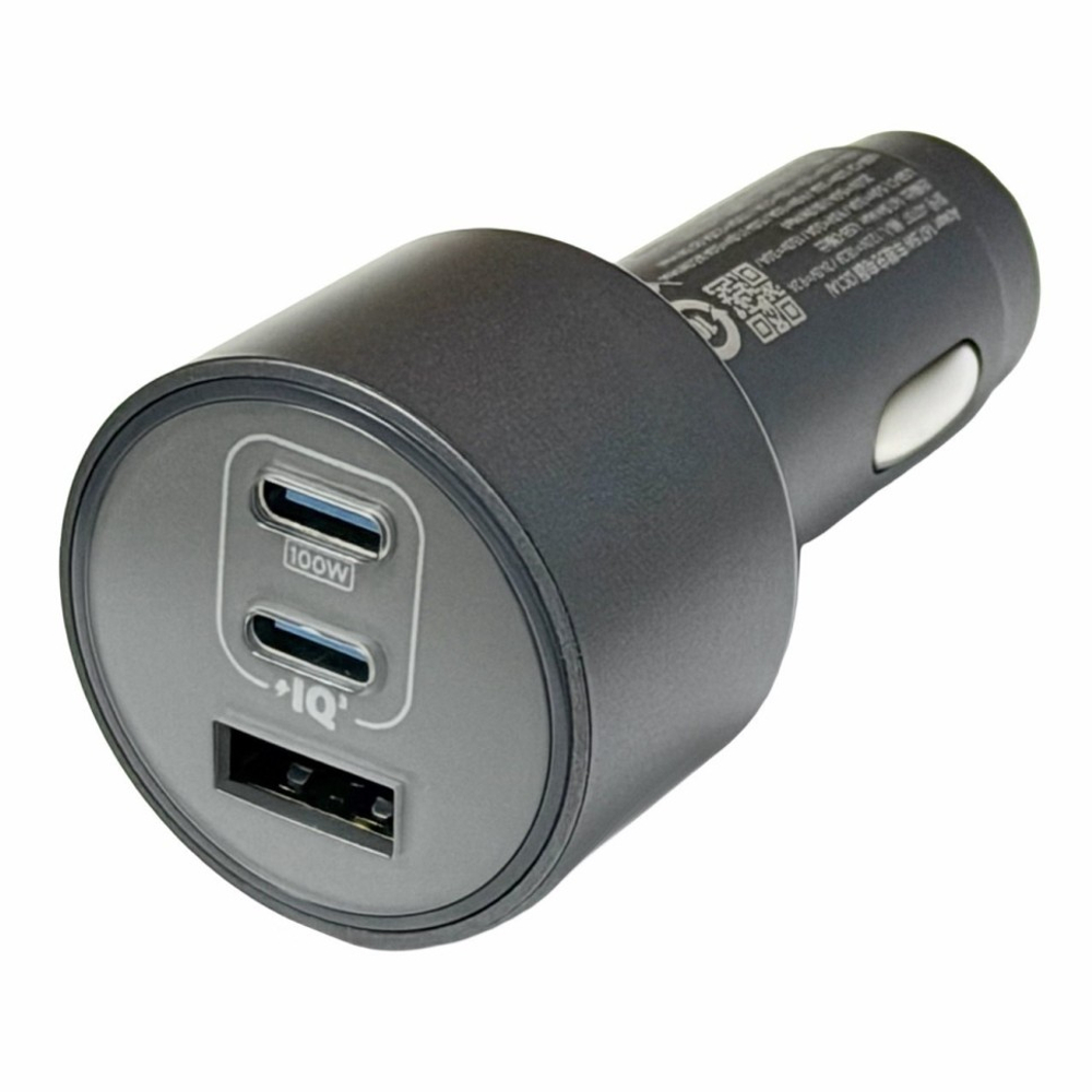 Автомобильное зар. устр. Anker A2737 167.5W 1USB/2USB-C черное