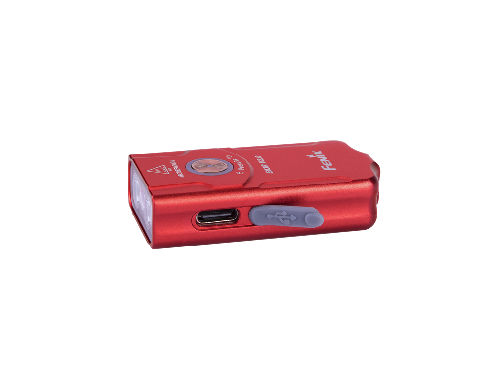 Фонарь-брелок Fenix E03R V2.0 Limited Edition красный