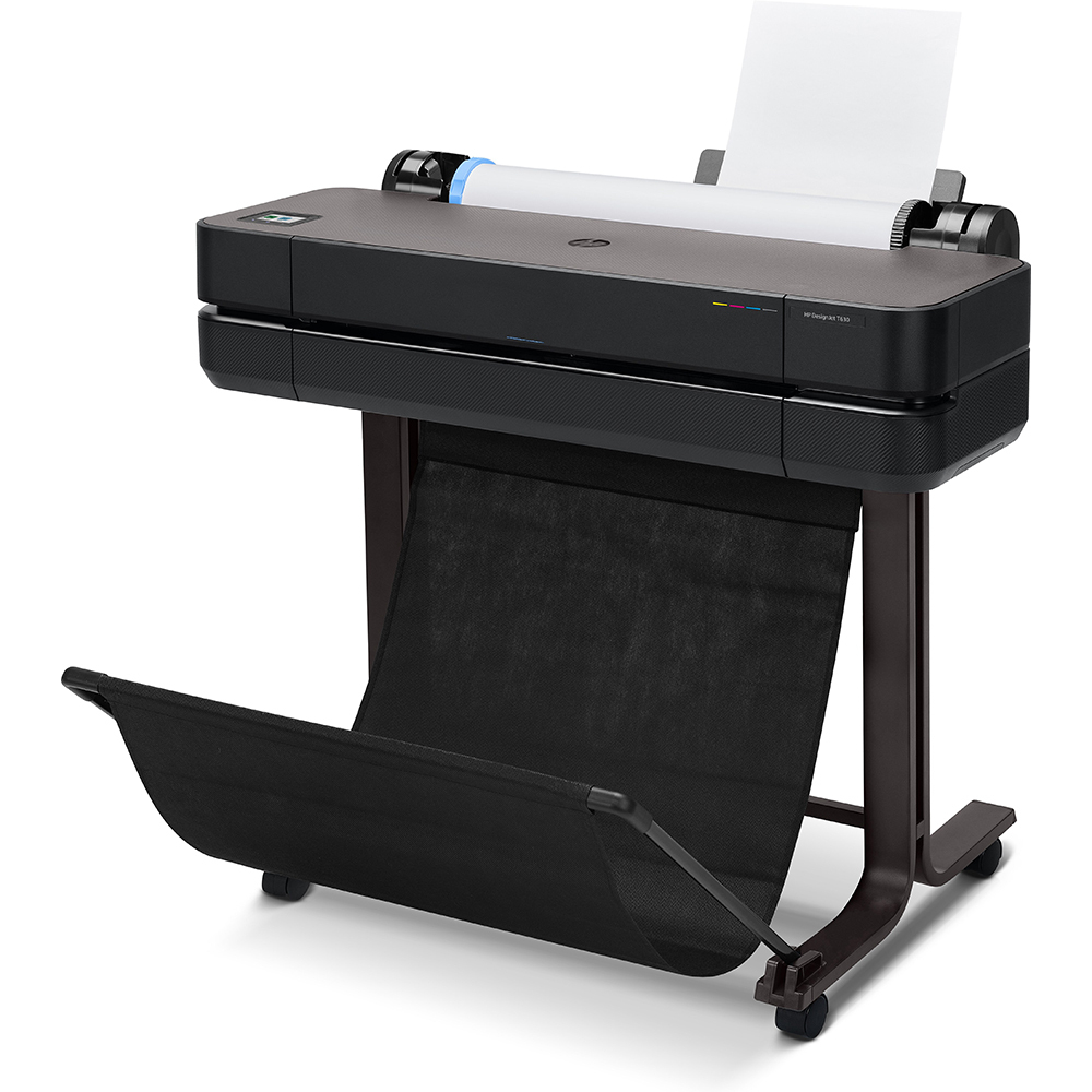 Широкоформатный принтер HP DesignJet T630, 24", A1, 4 цв, Wi-Fi, цветной