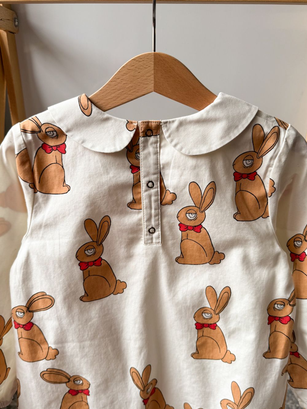 Хлопковое платье Mini Rodini, 110
