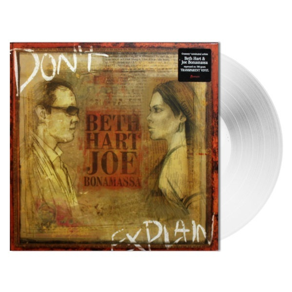 Beth Hart & Joe Bonamassa / Don't Explain (Clear Vinyl)(LP)