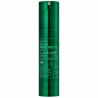*VT Cosmetics Pro Cica Reedle Shot 100, 50ml - Бустер-сыворотка с микроиглами для чувствительной кожи
