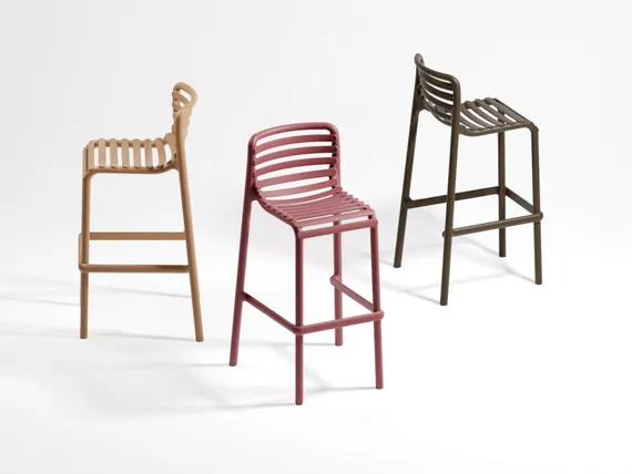 Барный стул Doga Stool 75 см, табак