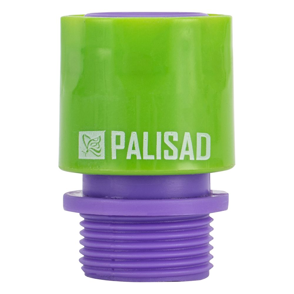 Соединитель быстросъемный, наружная резьба 3/4 Palisad, 66175
