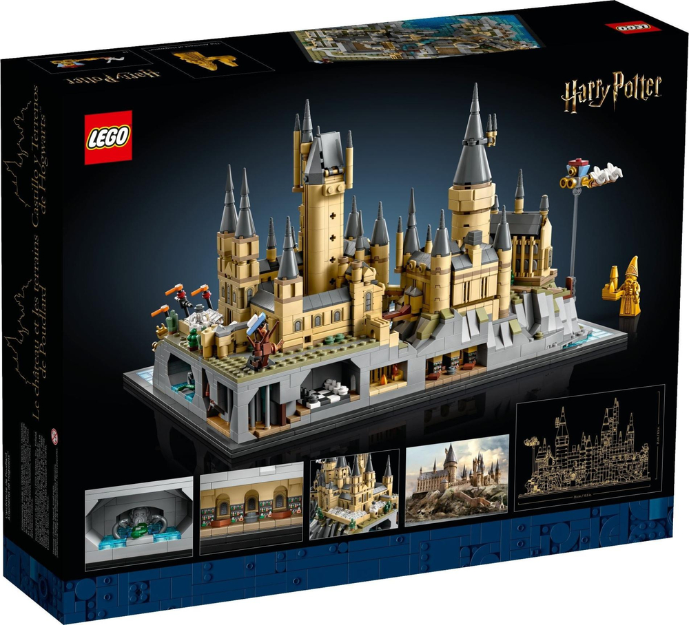 Конструктор Лего Гарри Поттер Замок и территория Хогвартс 76419 | LEGO Harry Potter Hogwarts Castle Grounds 2660 дет 18+