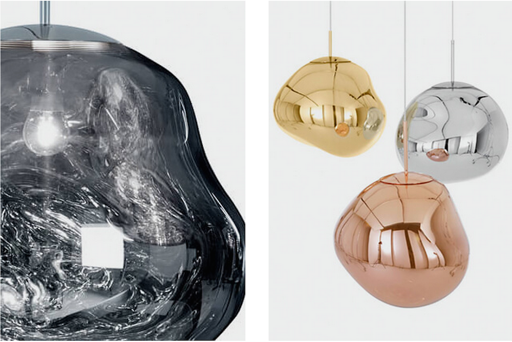 Подвесной дизайнерский светильник  MELT от Tom Dixon (бронзовый)