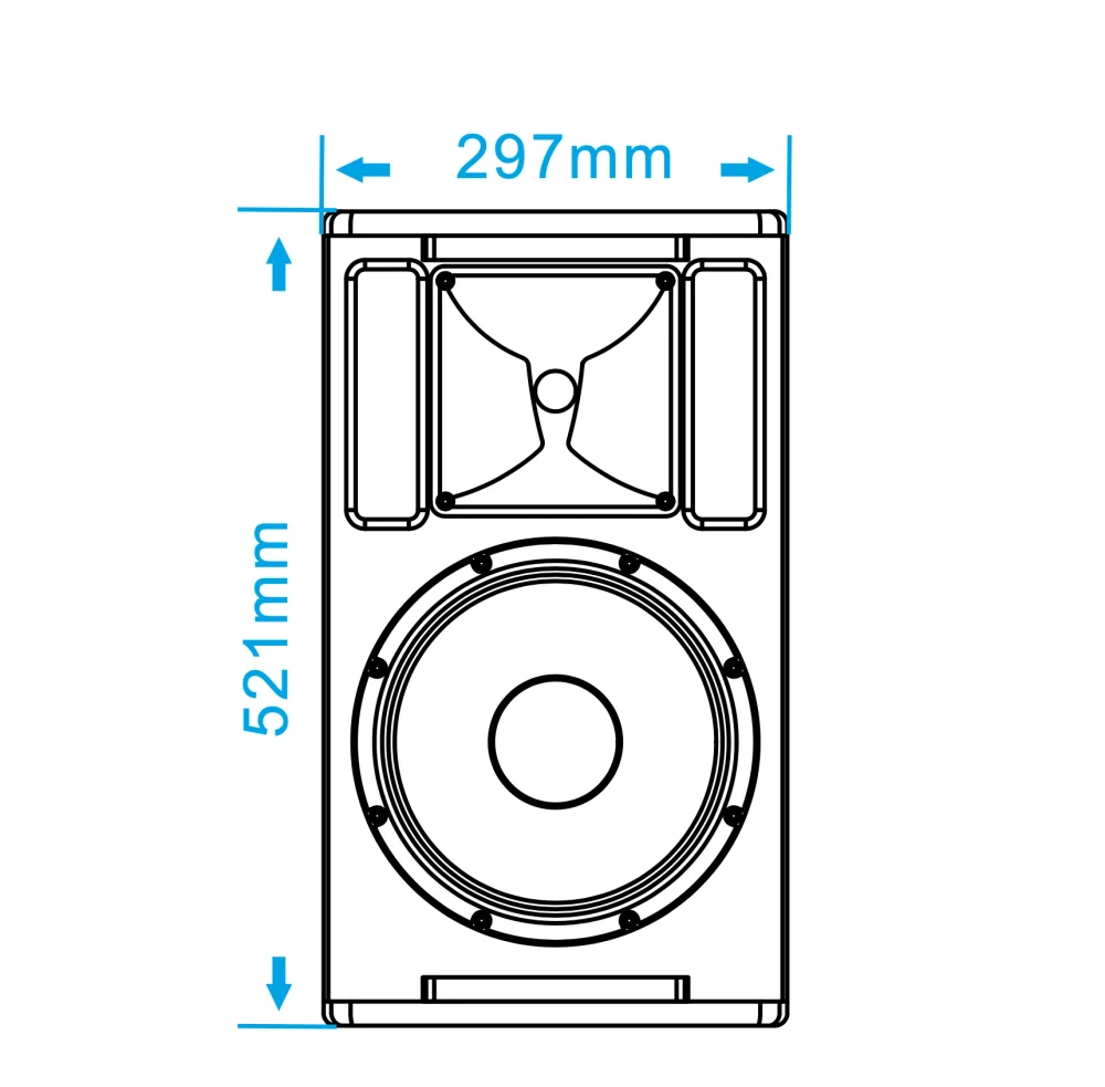 Пассивная акустическая система — ZM Audio KS10