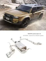 Выхлопная система выхлоп для Toyota Land Cruiser Prado 250 LC250