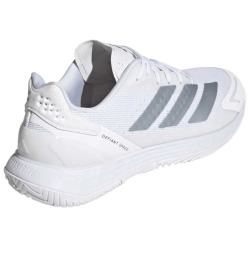 Мужские кроссовки теннисные Adidas Defiant Speed 2 M - cloud white/tech grey metallic/maroon