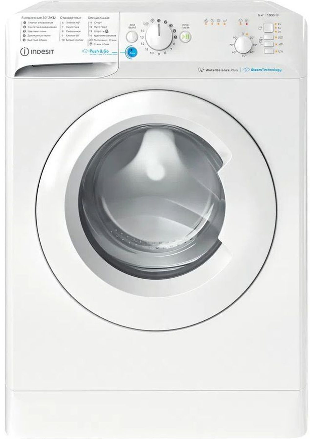 Стиральная машина Indesit BWSB 61051 WWV