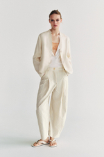 БРЮКИ БАРРЕЛЬ В ПОЛОСКУ — ZW COLLECTION — ZARA