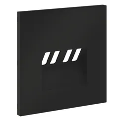 Накладка для розетки акустической 4-местной Voltum S70 Черный VLS001508