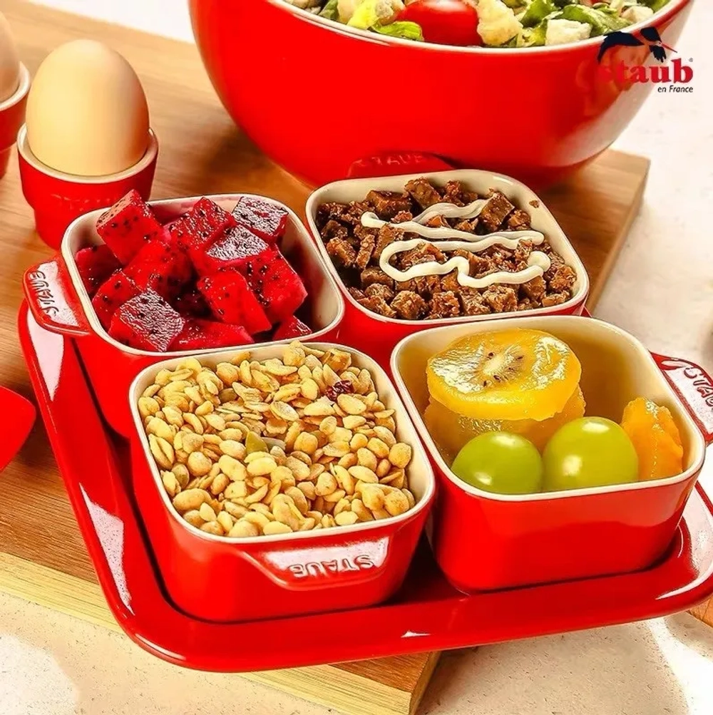 STAUB Набор для сервировки - 5 предметов красный EAN 4009839316869