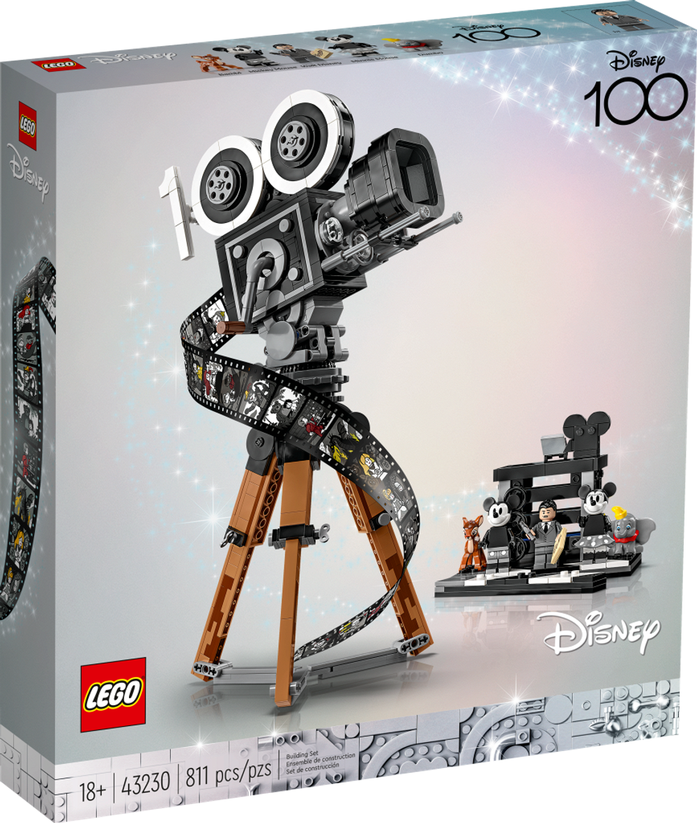 Конструктор Лего Дисней фотоаппарат Вальта Диснея | LEGO Disney Camera 43230 — 811 деталей (18+)
