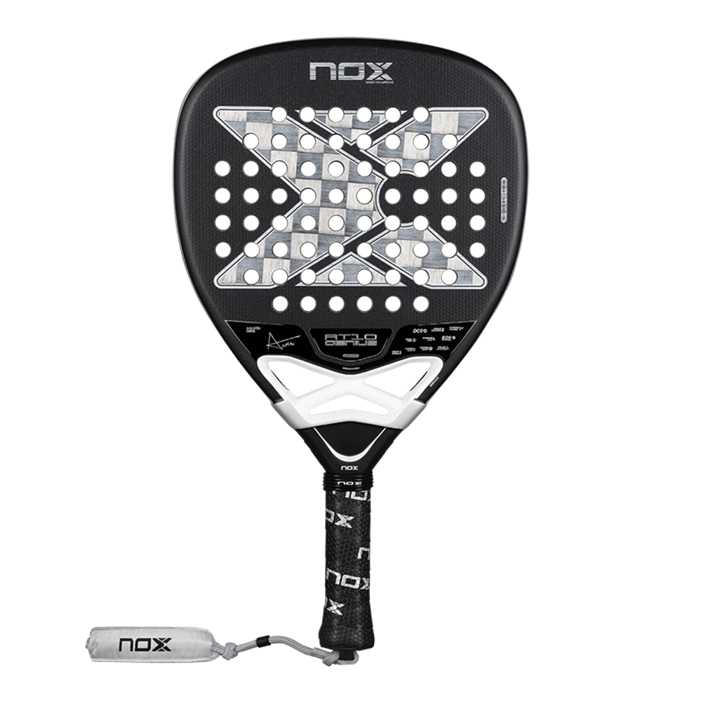 Ракетка для падел NOX AT10 Genius Attack 18K 2026 Тапиа мощная