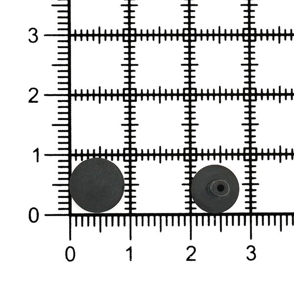 Хольнитены (заклёпки) 1-сторонние ⌀9.0 мм, h=9.0 мм, сталь, №33.5, цв.оксид, ≈100 шт, New Star
