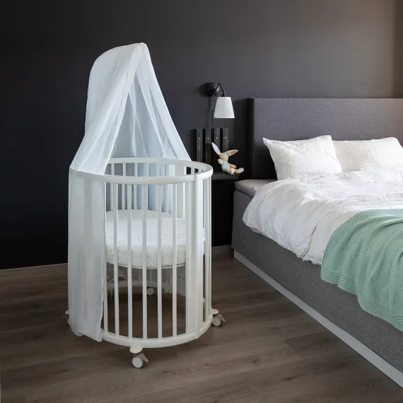 Комплект 3 в 1 люлька Stokke Sleepi Mini V3 White