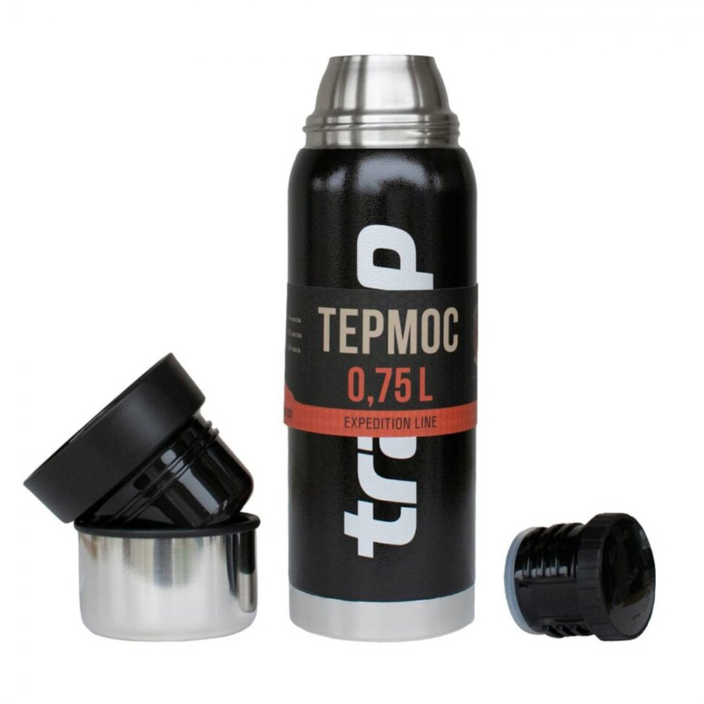 Термос Tramp 0,75 л TRC-031 (черный)