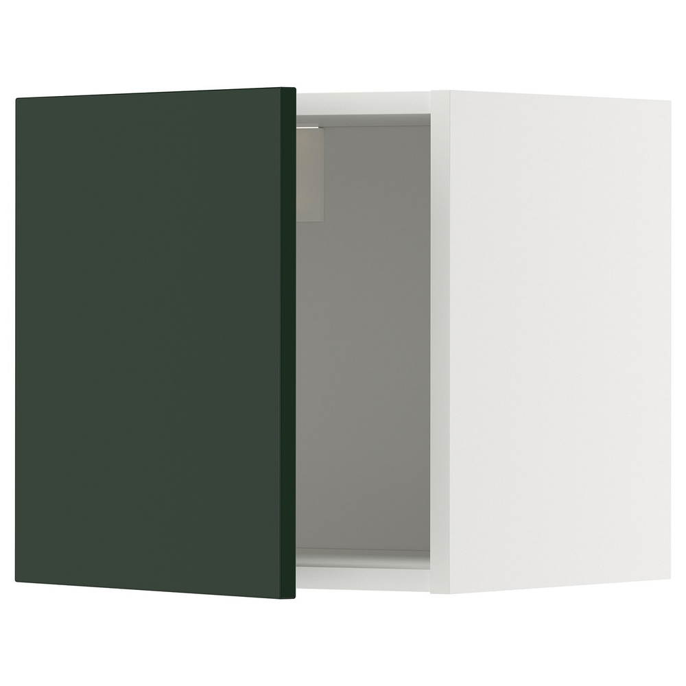 IKEA METOD  (ИКЕА МЕТОД)  -  Шкаф навесной - белый/Havstorp глубокий зелёный 40x40 см