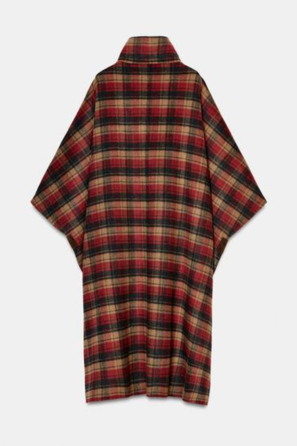 Пальто из шерсти с карельным узором ZW COLLECTION LIMITED EDITION - ZARA