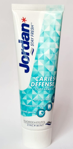 Зубная паста JORDAN Stay Fresh Caries Defense 75 мл (из Финляндии)