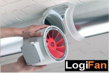 Вентилятор канальный Logifan XGF2E-200 двухскоростной 200 мм