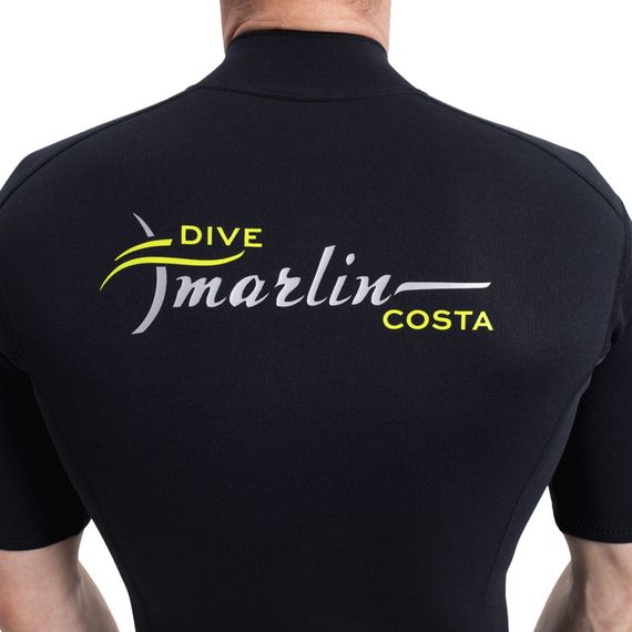 Гидрокостюм Marlin Costa Shorty Man 2 мм черный