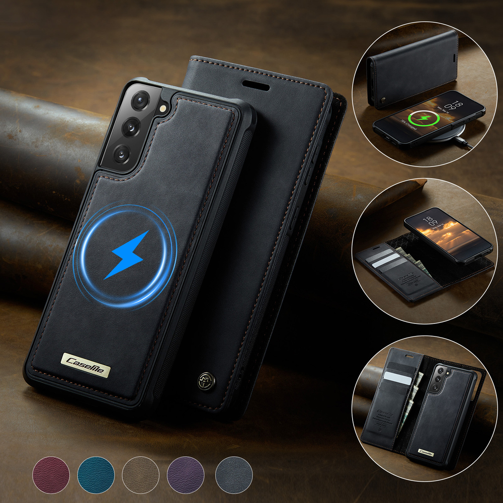 Чехол-кошелек CaseMe 2 in 1 MagSafe Samsung Galaxy S21 FE
