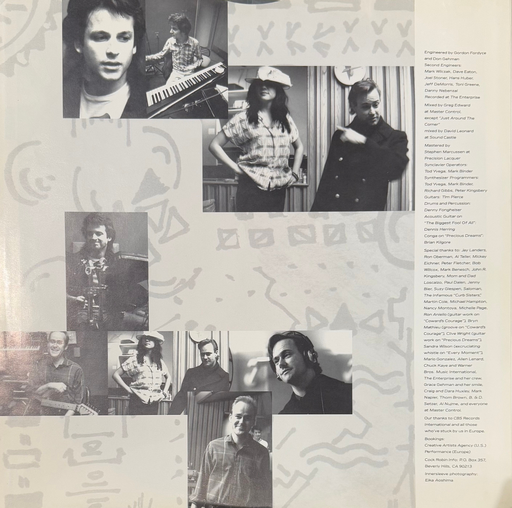 Виниловая пластинка Cock Robin - After Here Through Midland LP