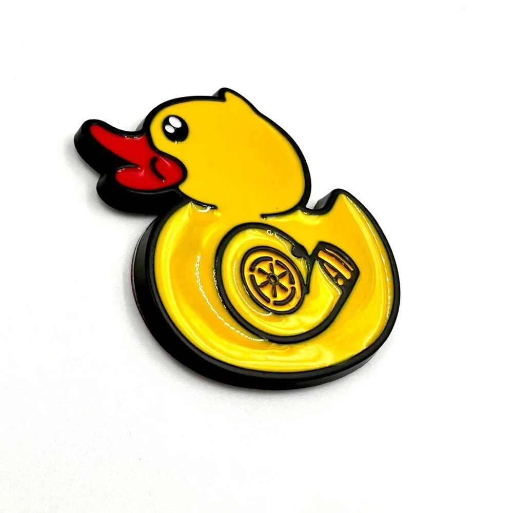 Наклейка Уточка Желтая (Duck размер 4,5х5см)