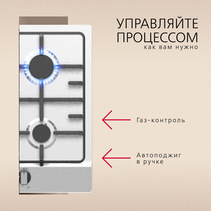 Варочная поверхность газовая Hansa BHGI61020