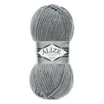 Пряжа Alize (Ализе) Superlana Maxi / уп.5 мот. по 100 г, 100м, 087 угольно-серый A