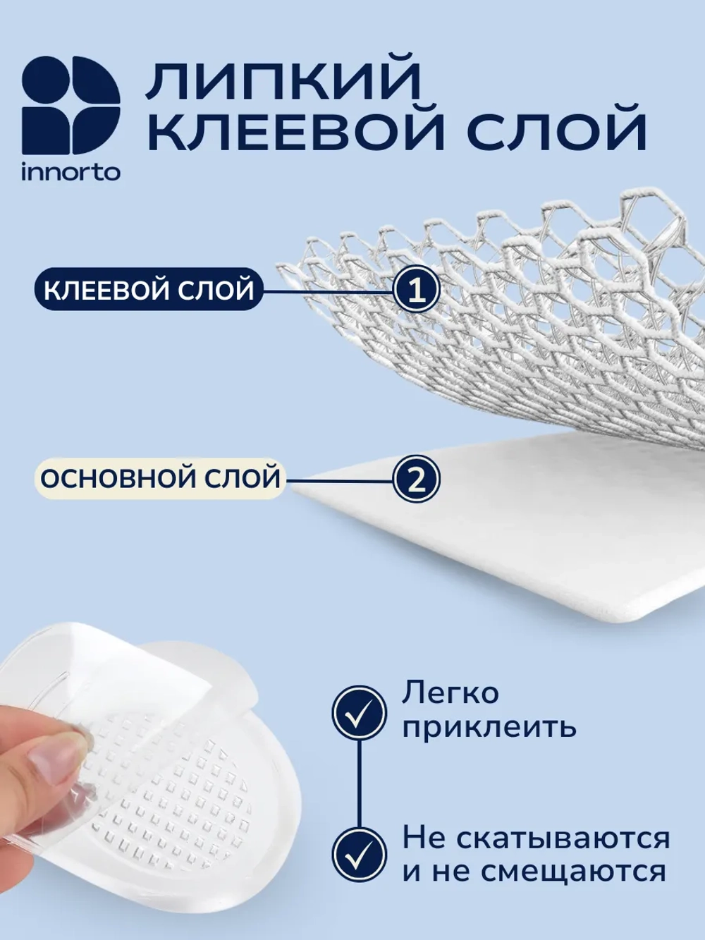 Подпяточник для обуви от натирания