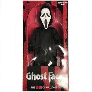 Фигурка Mezco Toyz MDS Roto Plush Doll Ghostface The Icon Of Halloween Designers Series