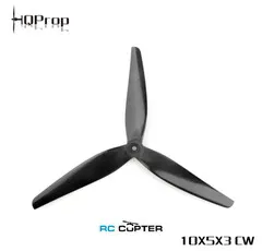 Пропеллер нейлоновый HQProp 10X5X3 1050 трёхлопастной (1CW + 1CCW)