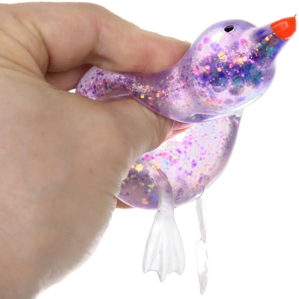 Игрушка «Гусь» мялка, 15 см, микс