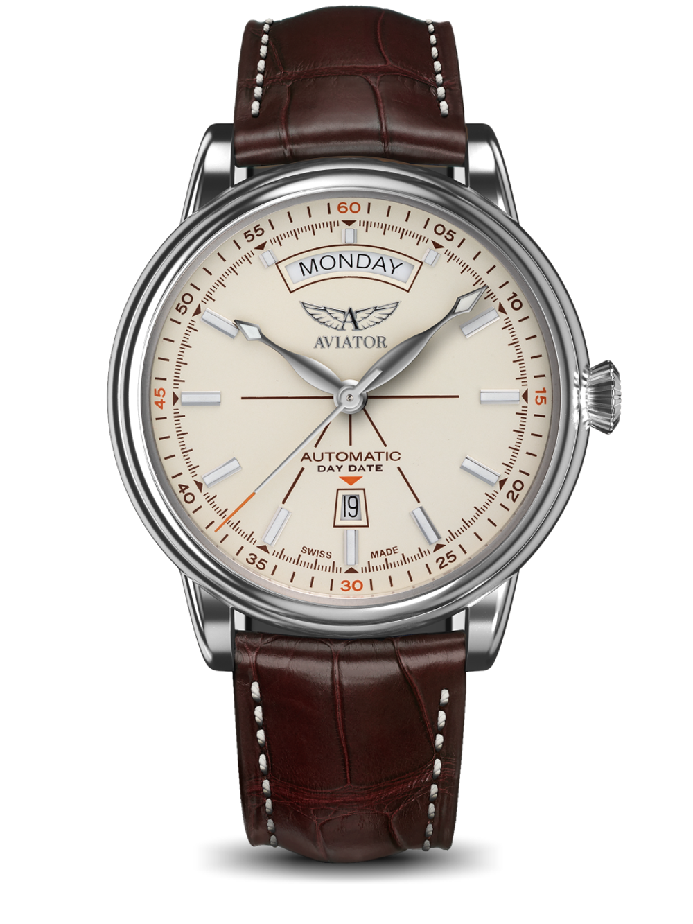 Чаcы механические AVIATOR DOUGLAS DAY DATE V.3.20.0.141.4 мужские