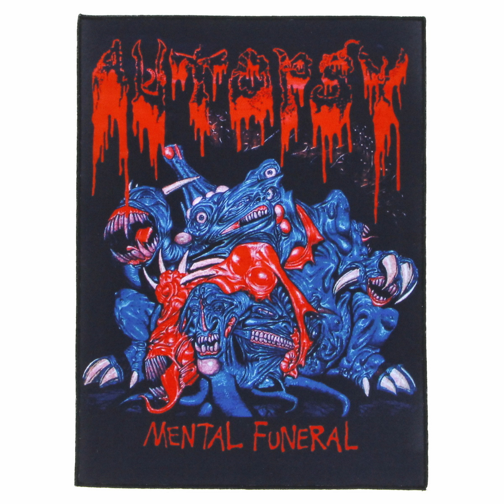 Нашивка спиновая группы Autopsy