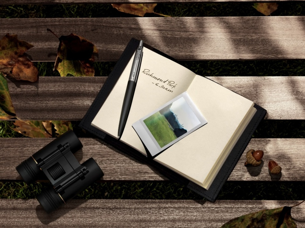 Шариковая ручка Parker Jotter XL, Black CT, стержень: M