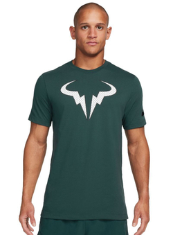 Мужская теннисная футболка Nike Court Dri-Fit Rafa Tennis T-Shirt - deep jungle