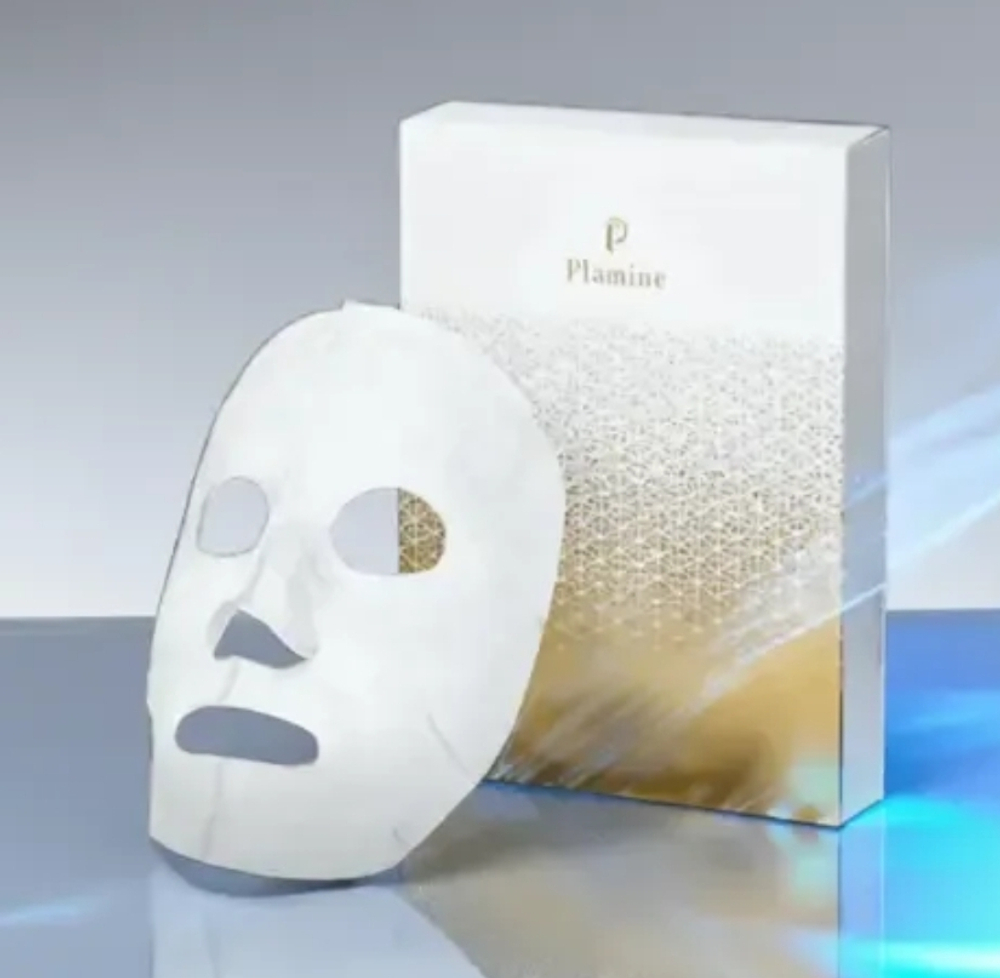 Plamine Z-Clear 3D - омолаживающая антивозрастная тканевая маска для лица против морщин, 10 шт