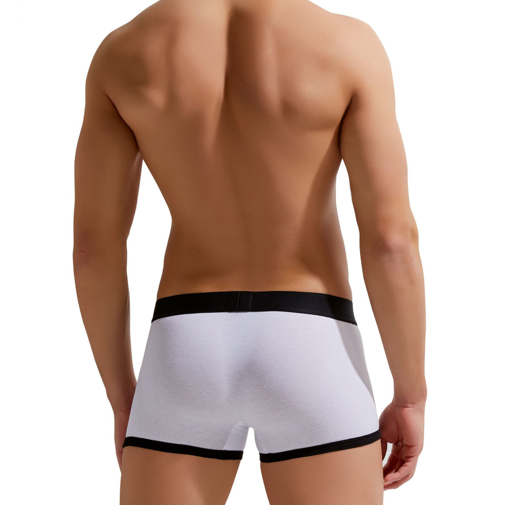 Мужские трусы-боксеры Cotton Sport Trunk (Размер: M) (Цвет: белый)