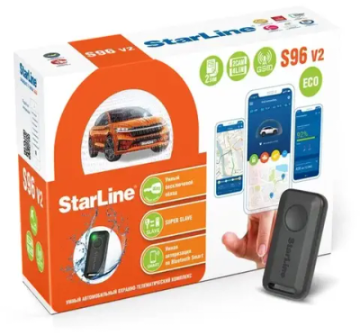Автосигнализация StarLine S96 V2 BT 2CAN-4LIN GSM ECO