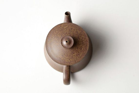 Чайник Агаровый Колокол Цзы Ни, исинская глина, 95 мл.